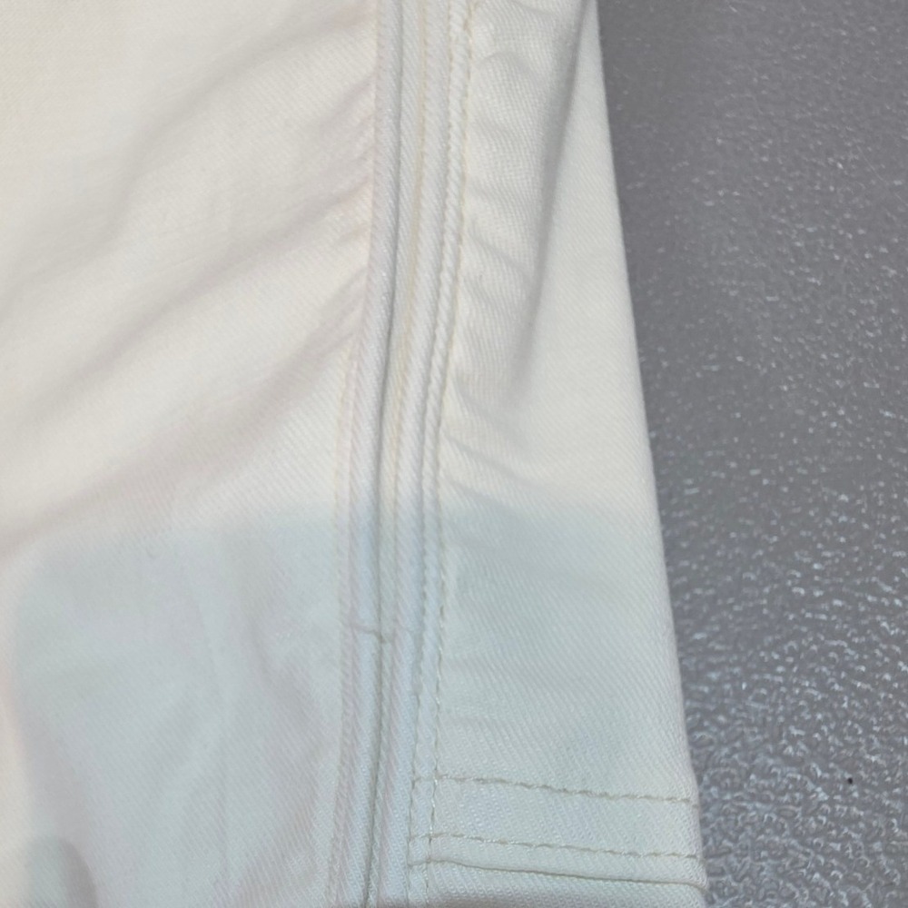 PISTOLA Womens‎ 33 High Rise Cropped Straight Leg Utility Pant in Ecru - Picture 15 of 15